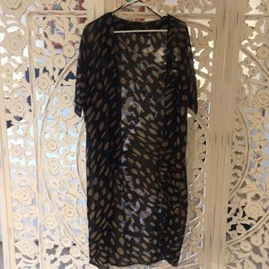 Sheer Polka Dot Kimono 👘